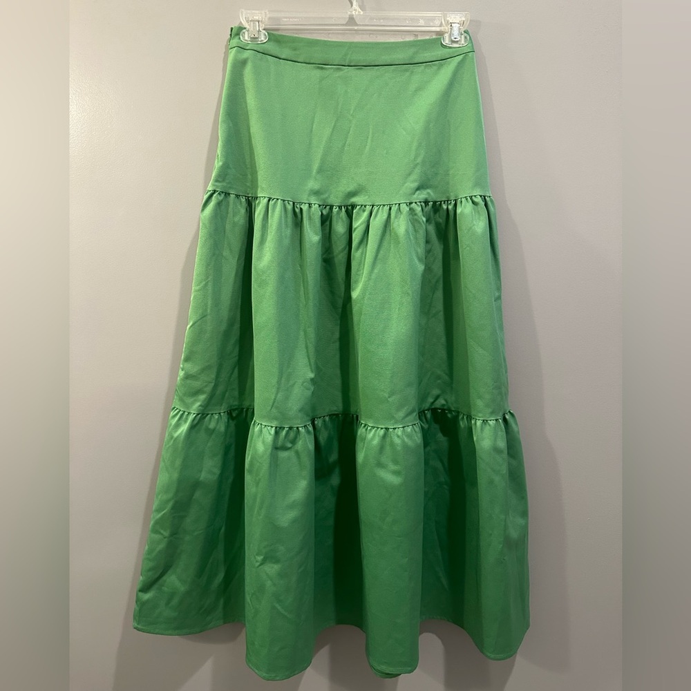 Laroque Sunday Skirt Green Maxi Size M - Picture 4 of 6